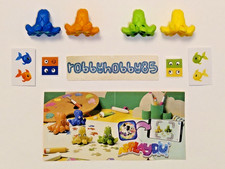 SERIE COMPLETA STICKY OCTOPUS (VQ203 - VQ204) + 2 BPZ KINDER ITALIA 2025/2026