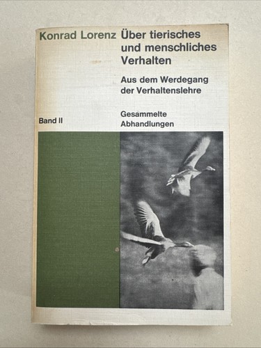 Konrad lorenz über tierisches - konrad,