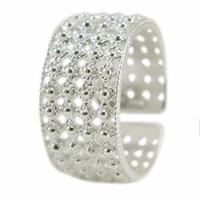 Fede sarda argento traforata