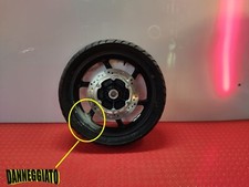 CERCHIO RUOTA POSTERIORE CON DISCO HONDA SH 300i ANNO 2009 NERO SERIE 2006 2010