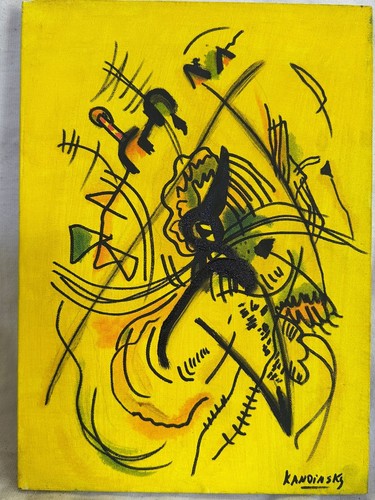 Wassily kandinsky quadro olio - wassily,