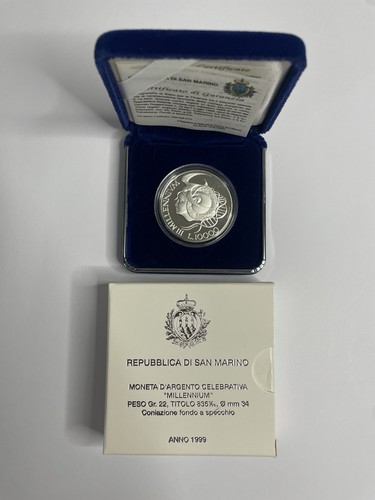 San marino 1999 lire - san, 10000