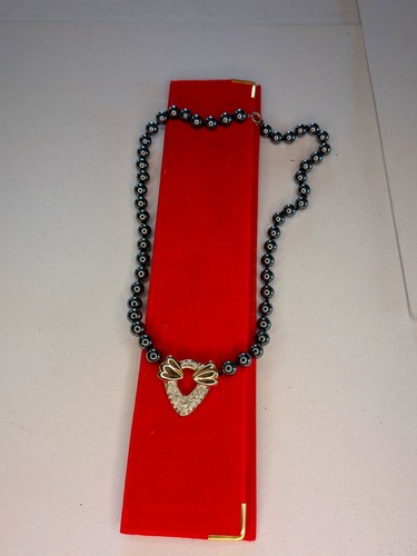 Collana con perle diamanti - perle,