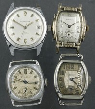 Lotto orologi vintage Didishein Benrus Caravelle windups uomo k43