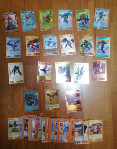 Lotto carte invizimals - lotto, 84