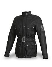 Giacca in pelle BELSTAFF pura linea moto KNOCKHILL Cuirass pelle XXL