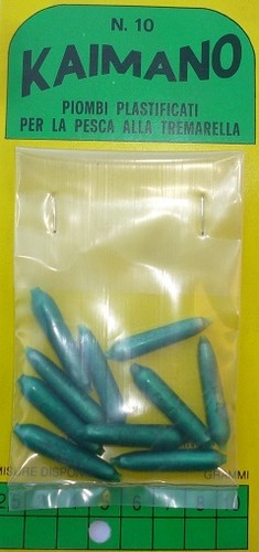 Piombi kaimano plastificati - piombi,
