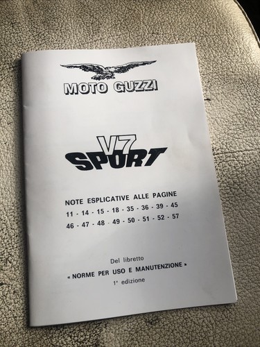 Moto guzzi 750 sport - guzzi,