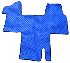 Tappetini In Eco Pelle Blu Per