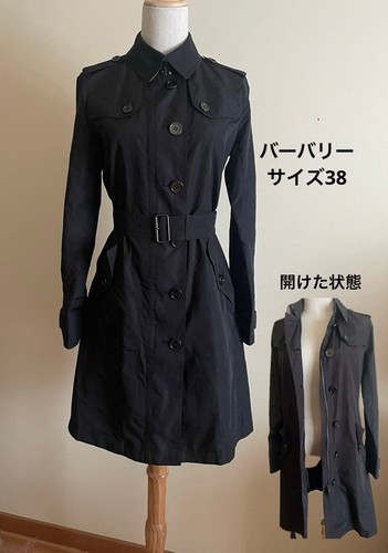 Burberry trench cappotto - , nero