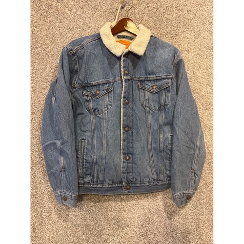Levis giacca denim uomo blu - giacca,