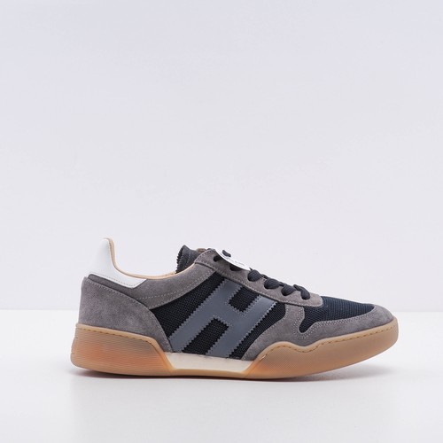 Hogan men grey suede - suede, h357