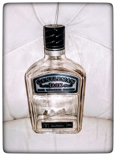 Jack daniel bottiglia - "jack, vuota