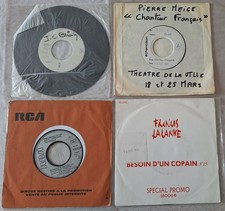 Lot de 8  singles promo