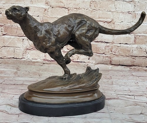 Statuina bronzo firmata - in,