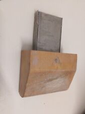 Stocco cuneo in legno duro per banchi da lavoro Con innesto In Metallo 