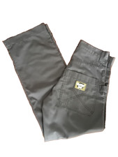 MELTIN' POT Pantalone uomo Cargo Pants Trousers Cotone grigio Multitasche Tg 30