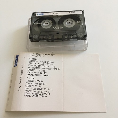 Cale number 10 rare - j.j.,