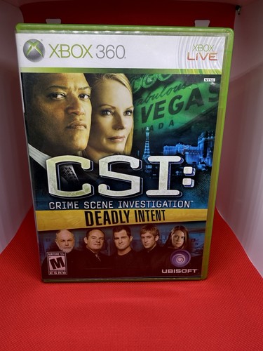 Csi deadly intent xbox - deadly,