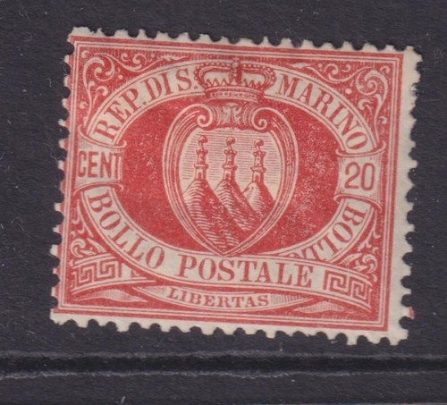 San marino 1877 20c - 1877,