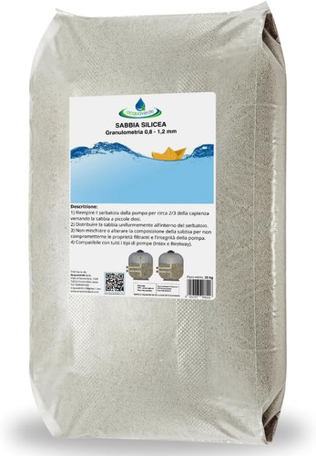 Sabbia silicea filtrante - silicea,