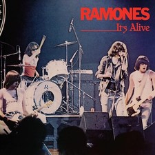 RAMONES 2 LP SET it's alive -  40th anniversary Edition VINILE RED/BLUE NUOVO