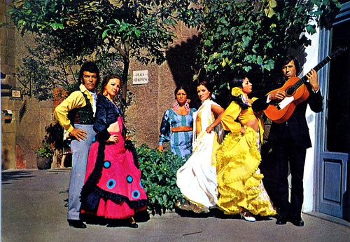Postcard spain regional dance - postcard,