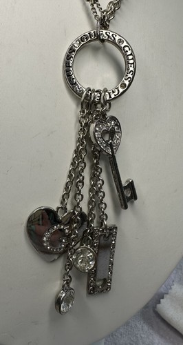 Guess collana charm - guess, più