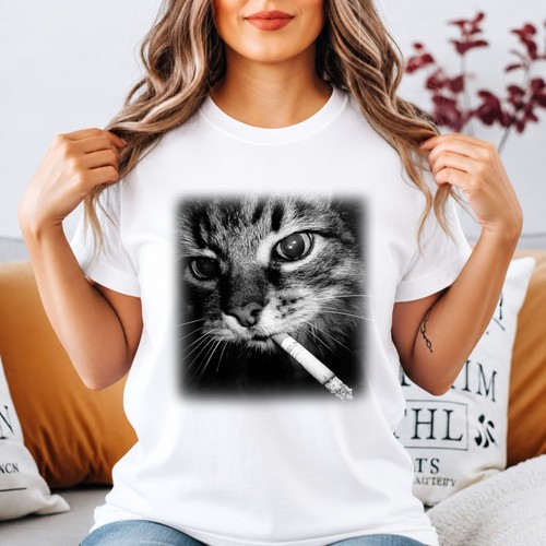 Shirt divertente gatto - t-shirt,