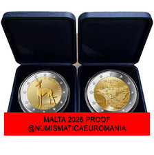 2€ EURO MALTA 2026 -  CANE +