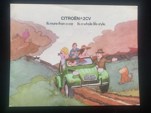 Brochure originale citroen - brochure,