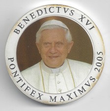 Medaglia Vaticano 2005 Papa Benedetto XVI Pontefice Massimo PP commemorativo