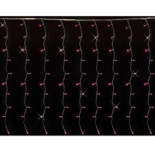 Tenda luminosa rossa luci - , led
