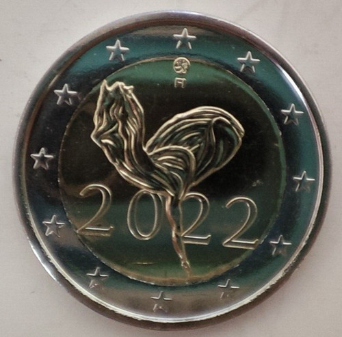 Moneta euro finlandia - 2,