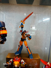 Daltanious Modellino Robot resina dipinto cartoni anni 80 Daltanius