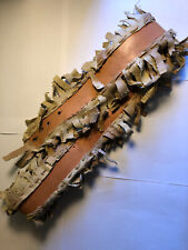 Tracolla Chitarra In Cuoio Con Frange Country Western