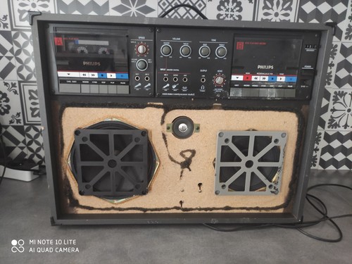 Philips studio d6650 double - studio,