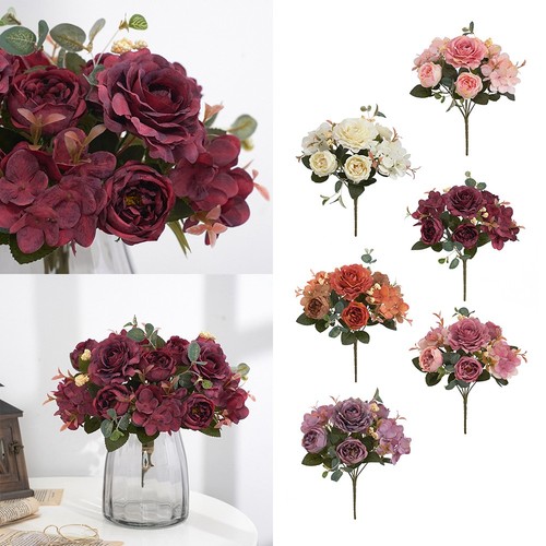 Seta peonia fiori artificiali - seta,