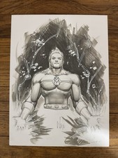 Miracleman schizzo artistico