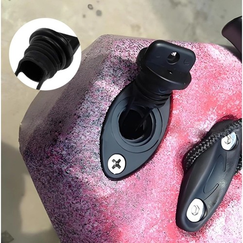 Tappo scarico plastica - di,