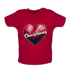 Love Cuore Natale - Bambino T-Shirt / Body - Babbo Natale Babbo Presents
