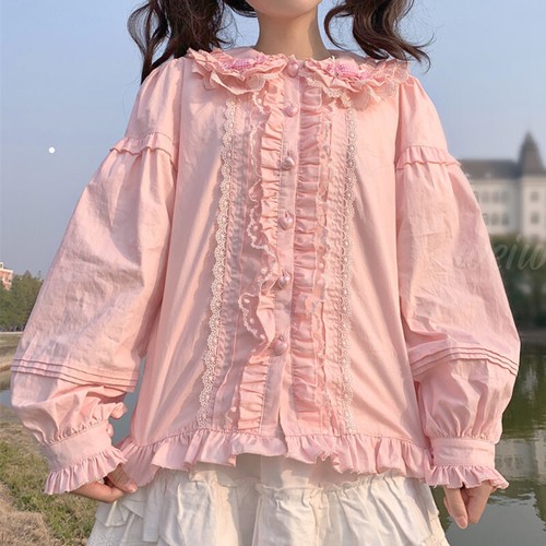Blusa ruffle donna ragazza - blusa, top