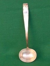 VECCHIO MESTOLO UTENSILE DA CUCINA MARCATO FRABOSK ALPAC. N° V68.