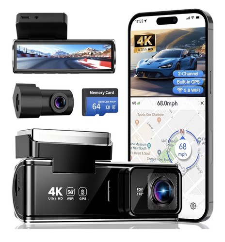 Dash cam doppia - dash, e