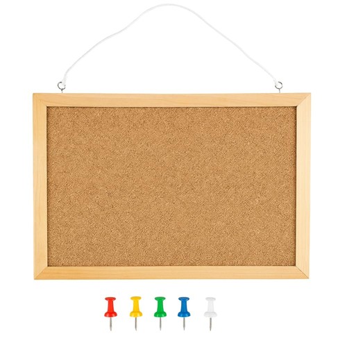 Lavagna sughero 40x30cm con - in,