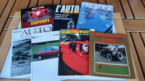 Lotto riviste auto anni - riviste,