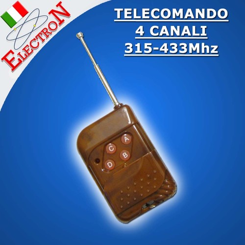 Telecomando 4ch canali - telecomando, 315mhz