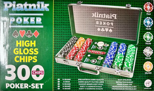 Set poker 300 - piatnik, gioco
