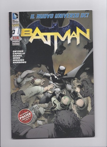 Batman new lion anno uno - rw,