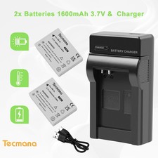 Batteria + caricatore 2x1,6Ah